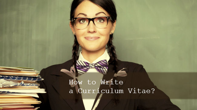 How to Write a Curriculum Vitae. What is a CV?